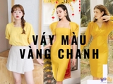 Điểm danh các mẫu váy màu vàng chanh sang chảnh cho cô nàng sành điệu