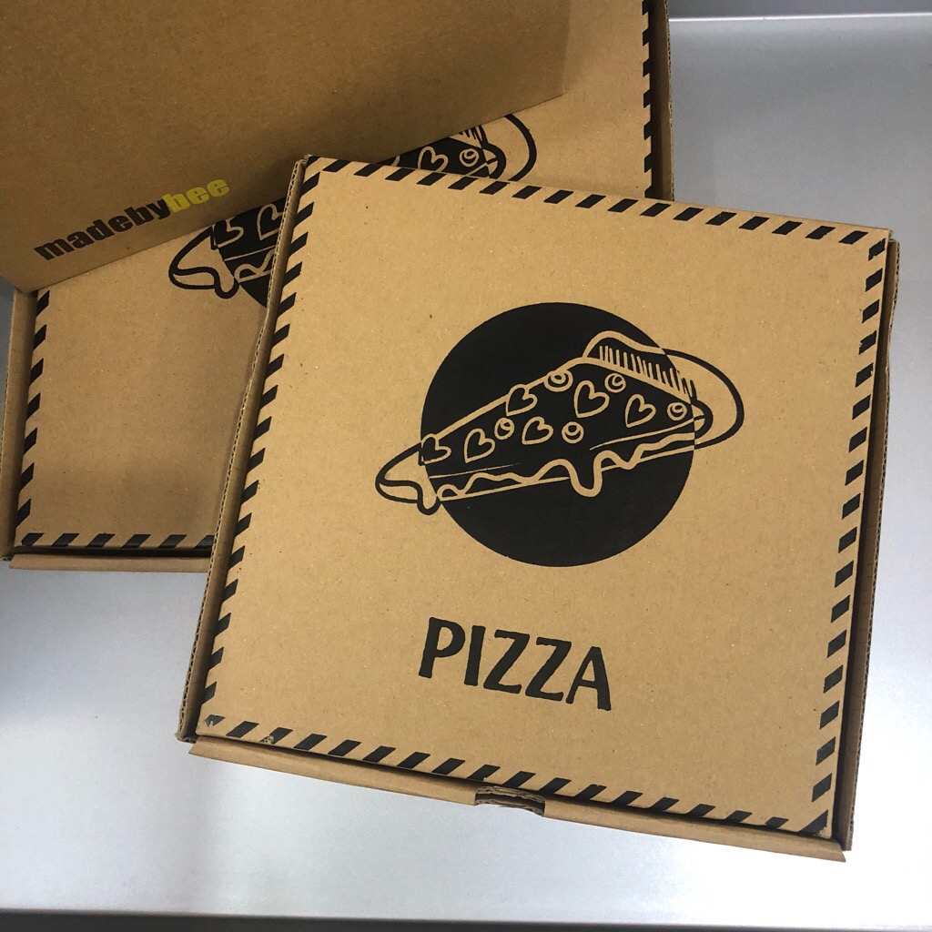 Hộp đựng bánh pizza Beemart size 22cm