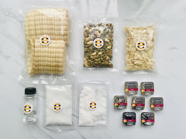 Set nguyên liệu làm bánh thuyền hạt