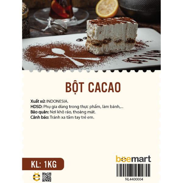 Bột cacao 1kg