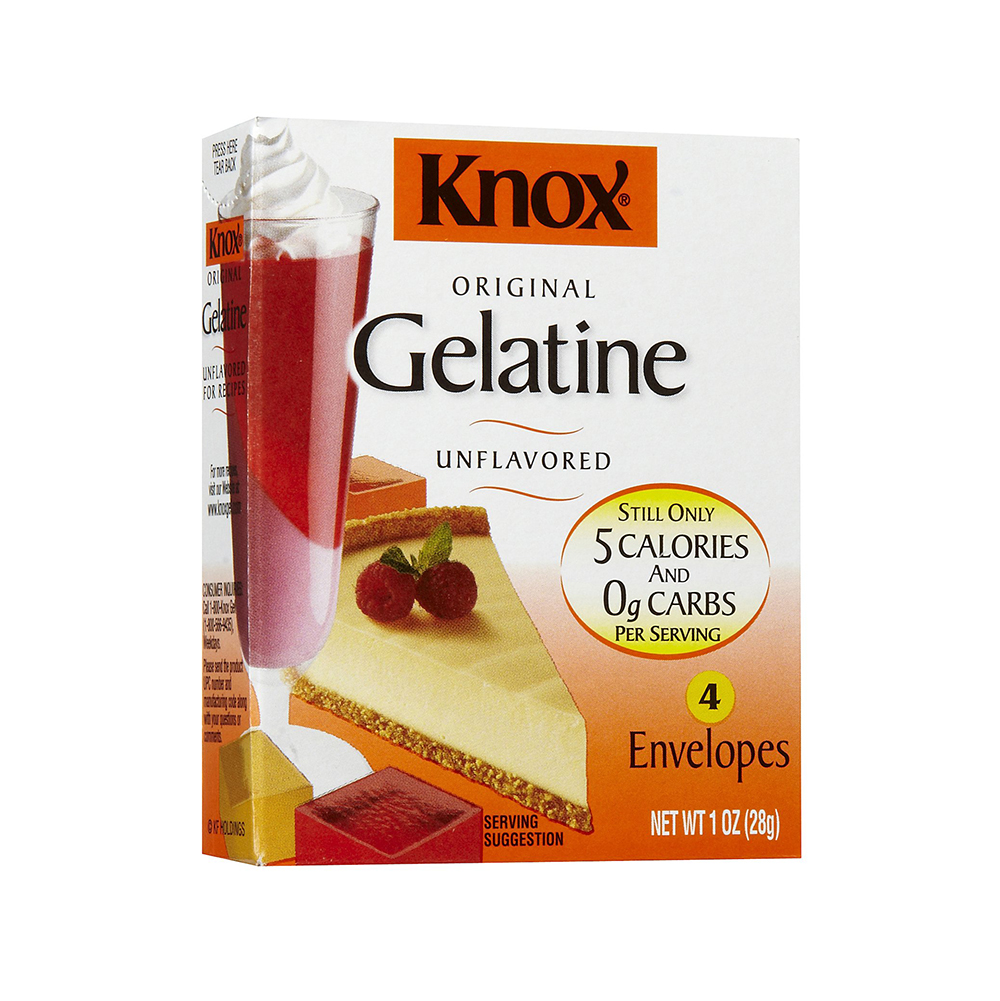 Bột gelatine Knox 28g