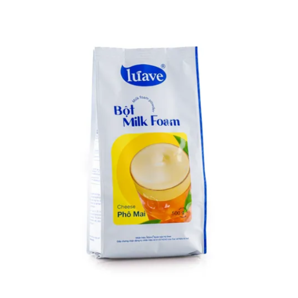 Bột tạo màng sữa Milk Foam vị phô mai Lúave 500g