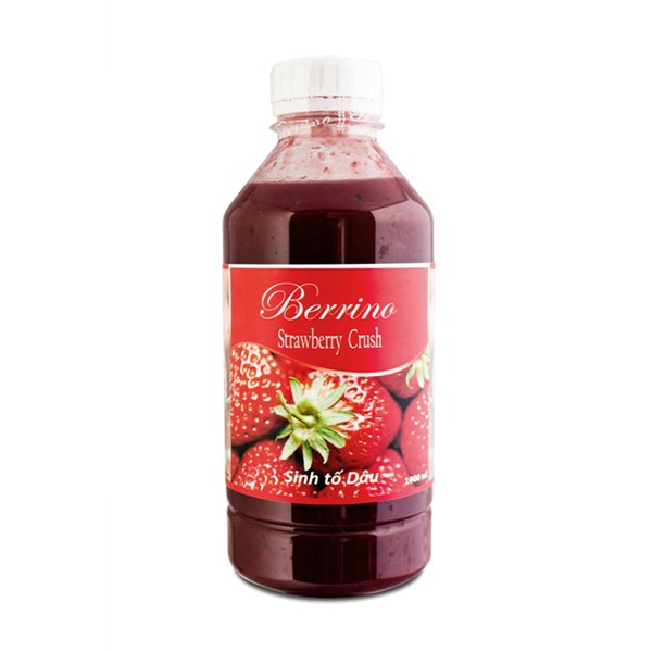 Sinh tố dâu (strawberry crush) Berrino 1L
