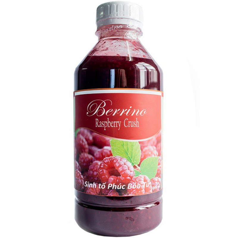 Sinh tố phúc bồn tử (Raspberry crush) Berrino 1L