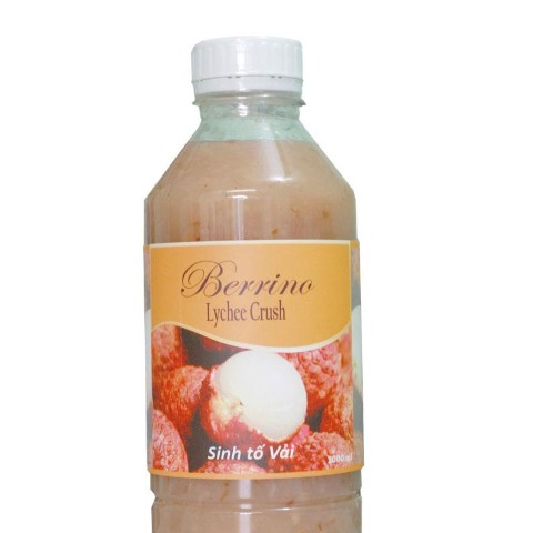 Sinh tố vải (Lychee crush) Berrino 1L