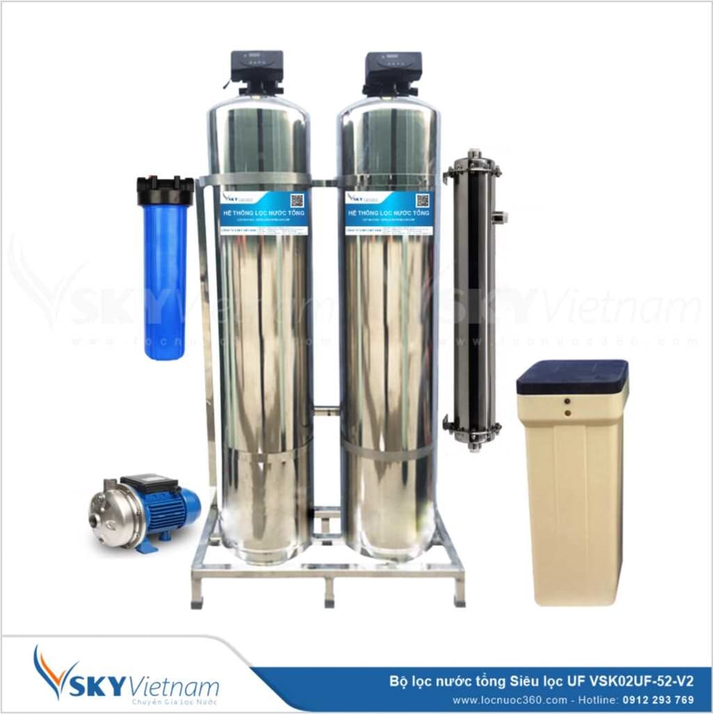 Bộ lọc nước tổng Siêu lọc UF VSK02UF-52-V2