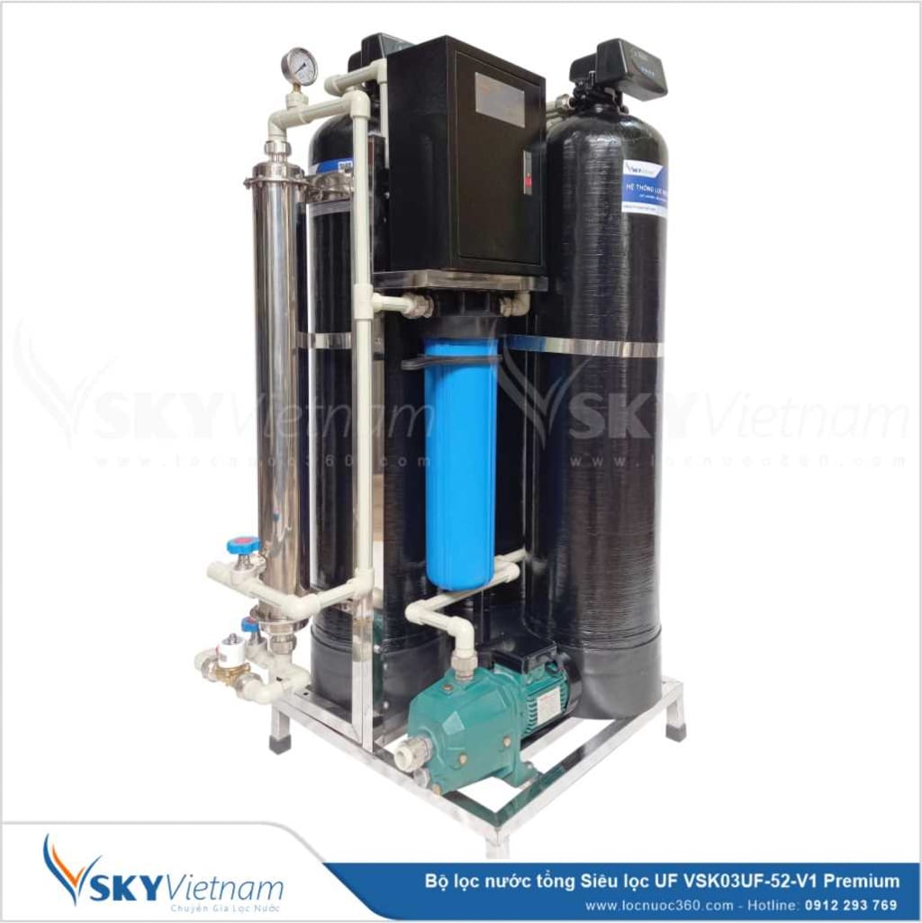 Bộ lọc nước tổng Siêu lọc UF VSK03UF-52-V1 Premium