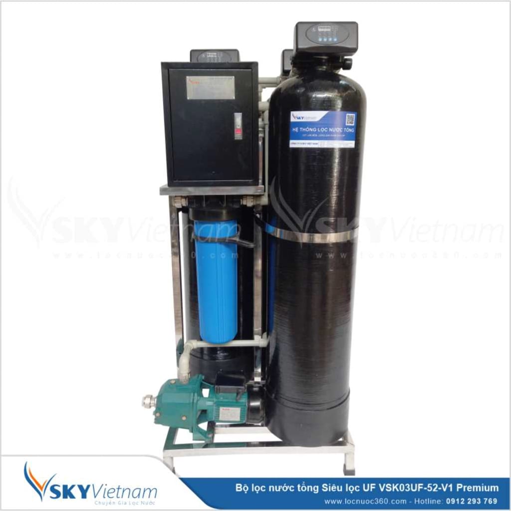 Bộ lọc nước tổng Siêu lọc UF VSK03UF-52-V1 Premium