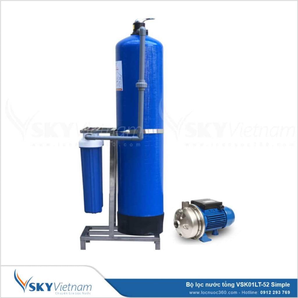 Bộ lọc nước tổng giá rẻ VSK01LT-52 Simple