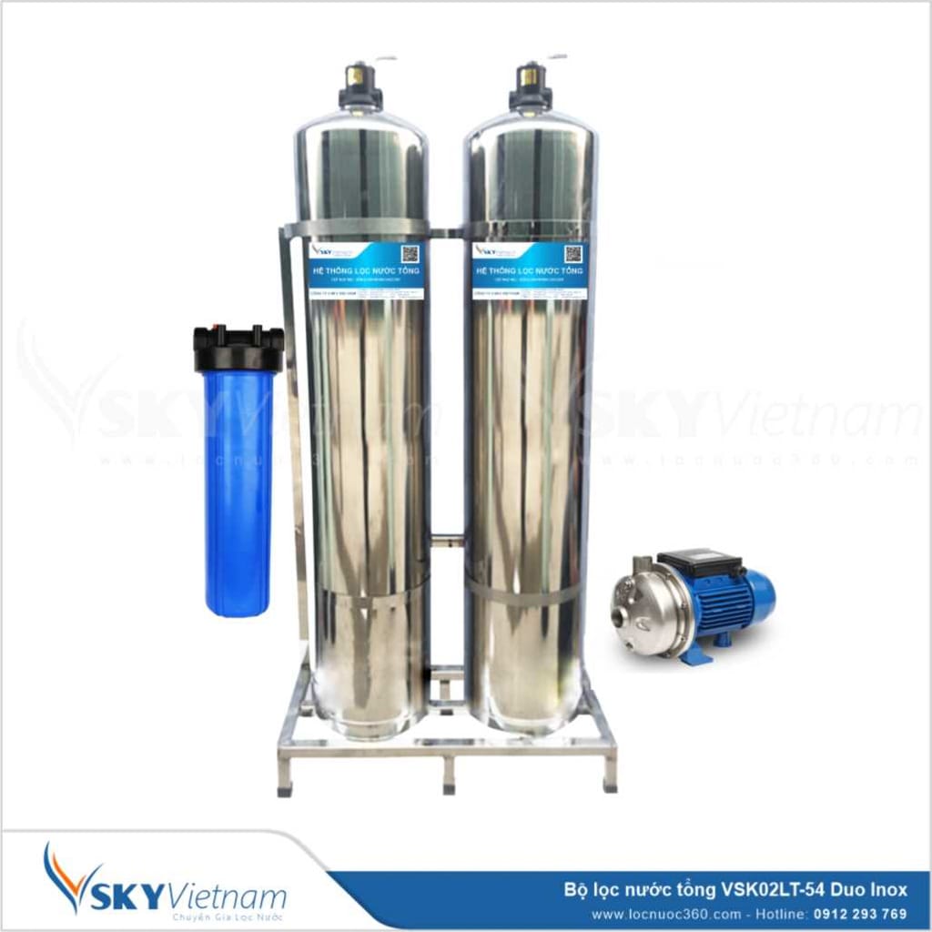 Bộ lọc nước tổng VSK02LT-54 Duo Inox