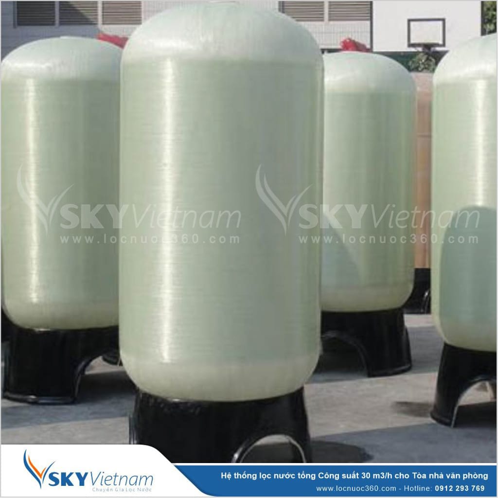 Hệ thống lọc nước tổng 30m3 sản xuất Dệt Nhuộm VSK30-LT