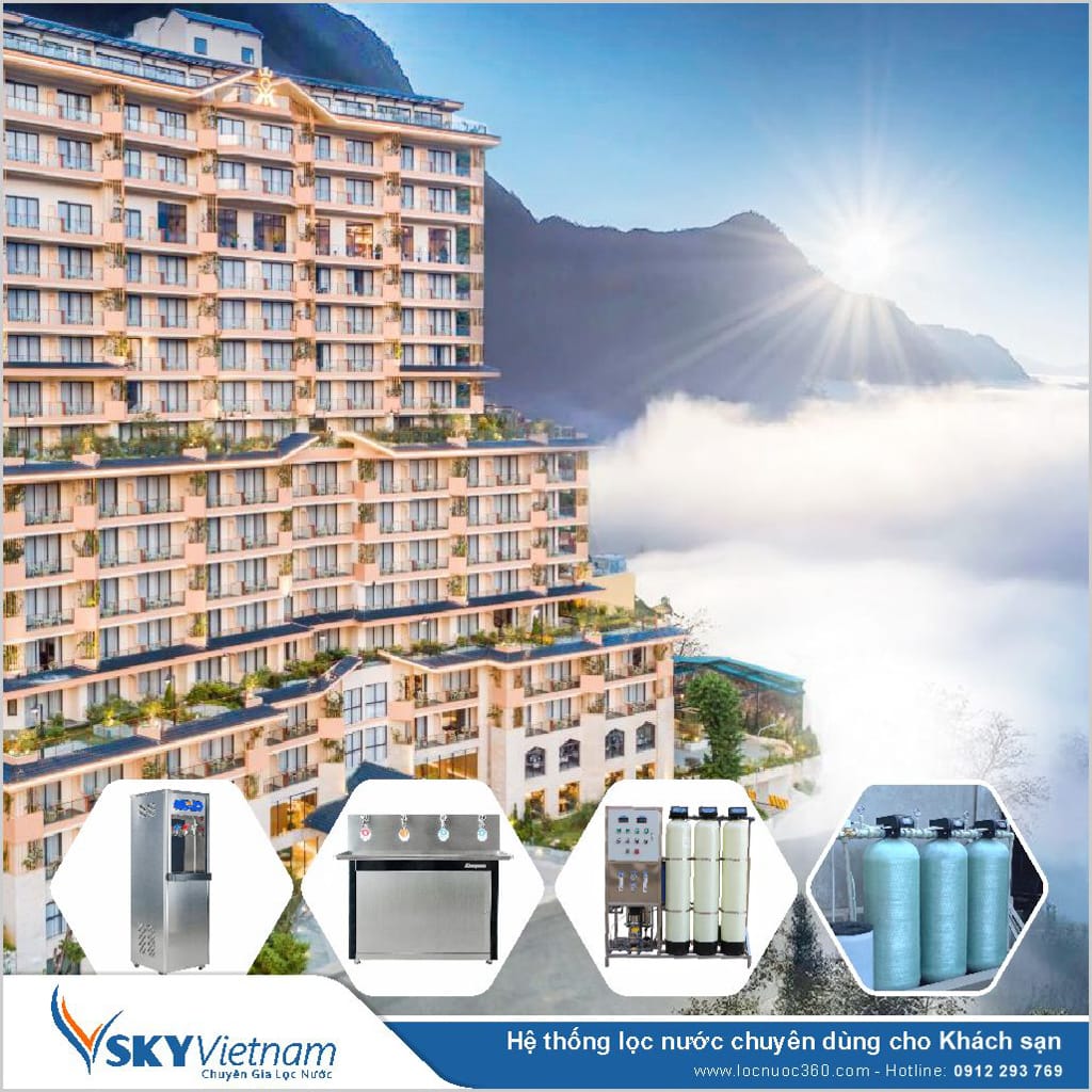 Hệ thống lọc tổng cho Khách sạn VSKY 20.0m3 VSK20-LT