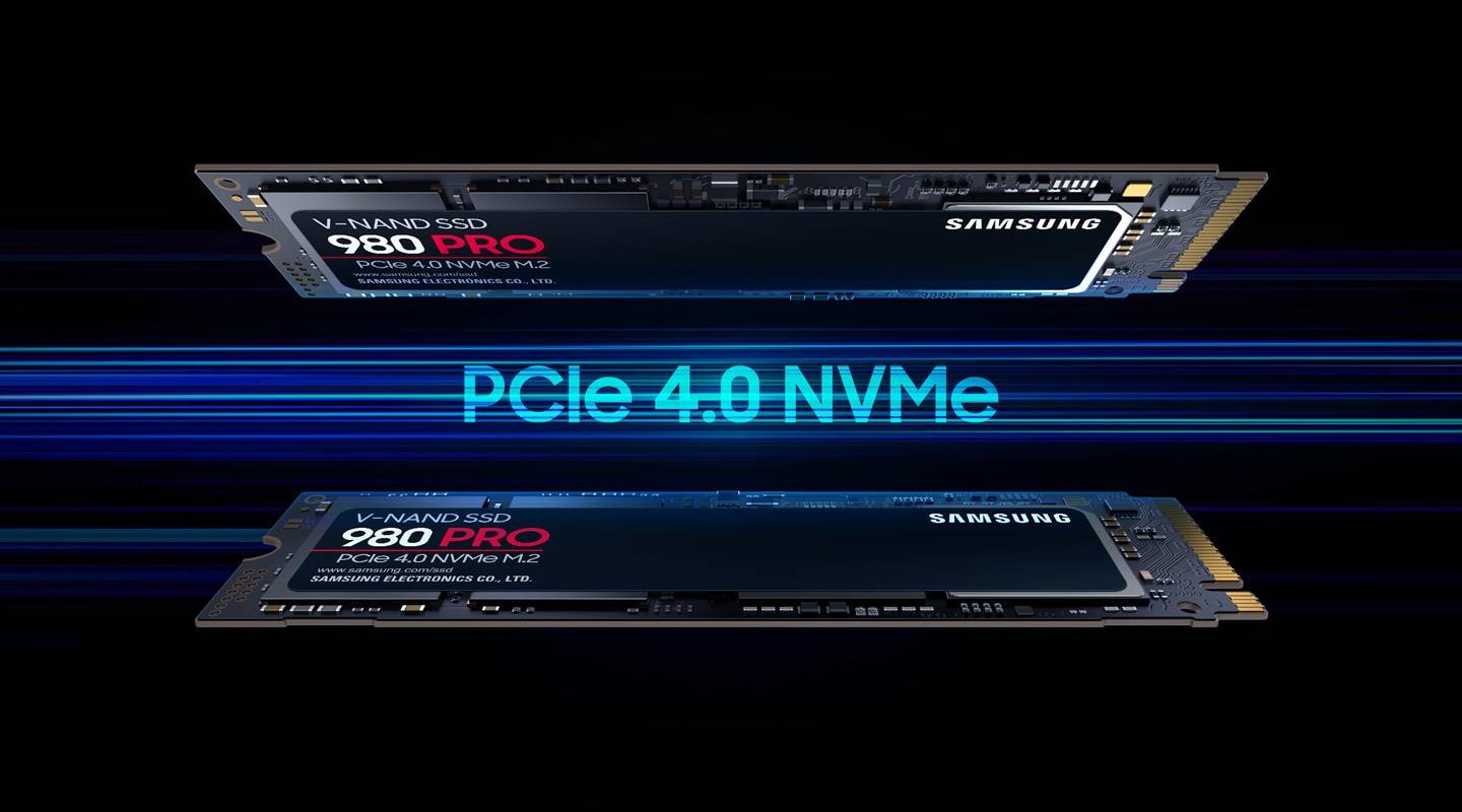 Ổ cứng SSD Samsung 980 PRO 1TB PCIe NVMe 4.0×4 (Đọc 7000MB/s – Ghi 5000MB/s) 