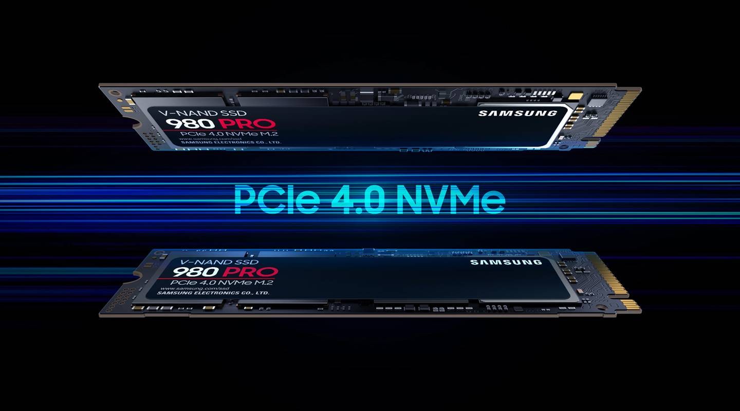 Ổ cứng SSD Samsung 980 PRO 1TB PCIe NVMe 4.0×4 (Đọc 7000MB/s – Ghi 5000MB/s)
