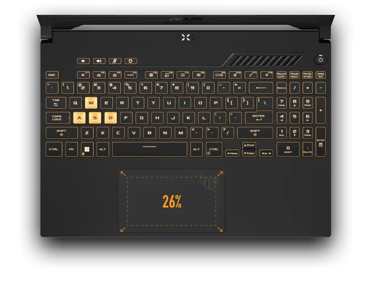 Laptop Asus TUF Gaming F15 FX507ZM-HN123W (i7-12700H | 16GD5 | 512G-SSD | 15.6FHD-144Hz | W11SL | RTX3060-6GB)