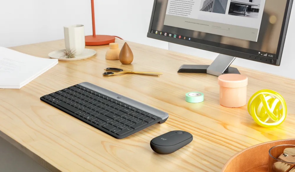 Bộ bàn phím chuột không dây Logitech MK470 1 mk470 feature 01