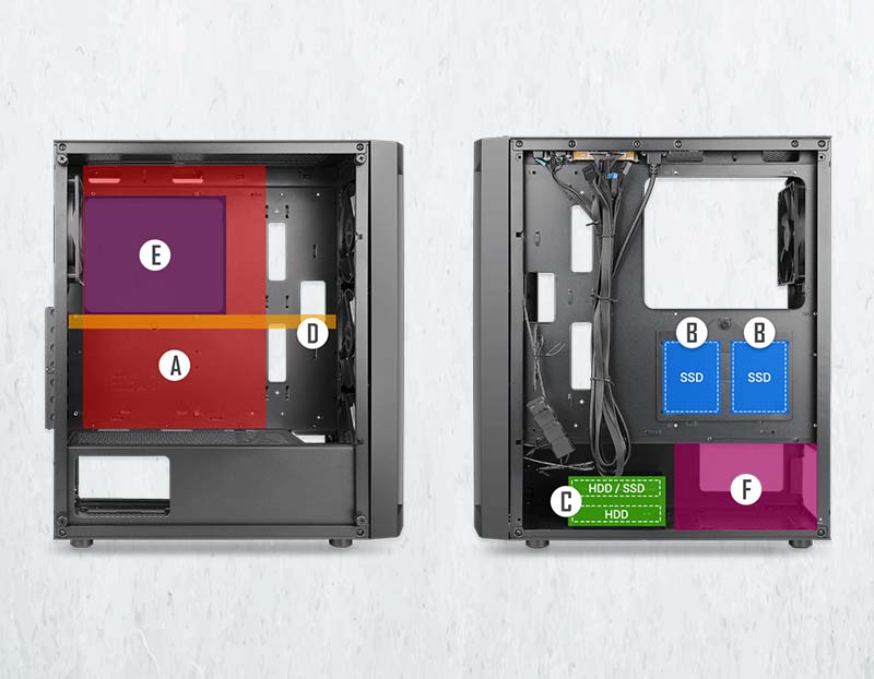 Case máy tính Antec NX290 ( đã bao gồm 3 fan led ) 6 nx290 6