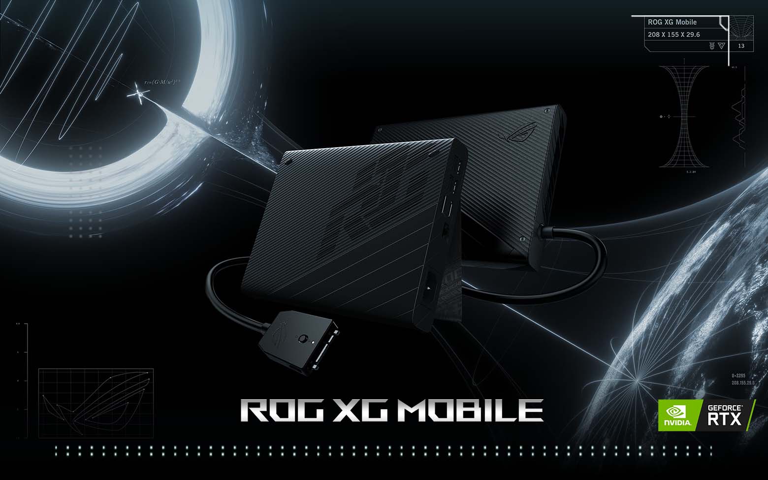 EGPU Asus ROG XG Mobile NVIDIA GeForce RTX 3080 laptop GPU 16G GDDR6 ...