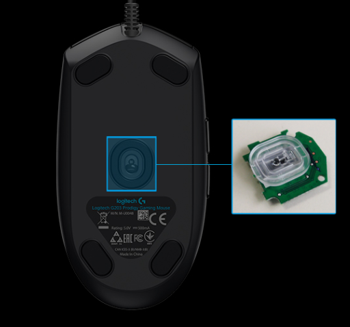 Chuột Logitech G203 Lightsync RGB Wired Gaming | Blue 2 screenshot 1624442795