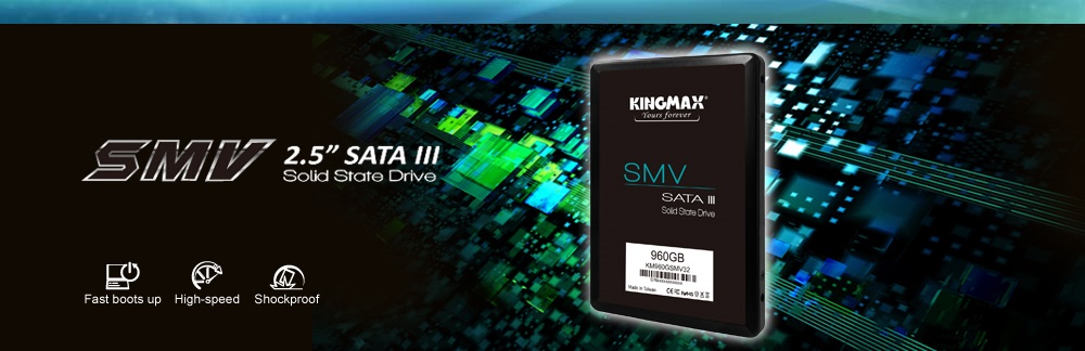 Ổ cứng SSD Kingmax SMV32 2.5-Inch 3D-NAND SATA III 120GB KM120GSMV32 | Memoryzone - Professional in memory