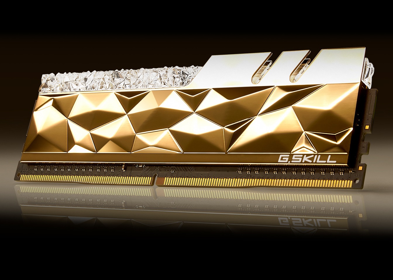 Ram PC G.SKILL Trident Z Royal Elite Gold RGB 32GB 3600MHz DDR4 (16GBx2 ...