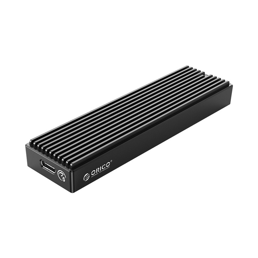 Box di động SSD M.2 NGFF SATA III to USB 3.1 Gen1 Orico M2PF-C3-BK Aluminum  | MemoryZone - Professional in memory