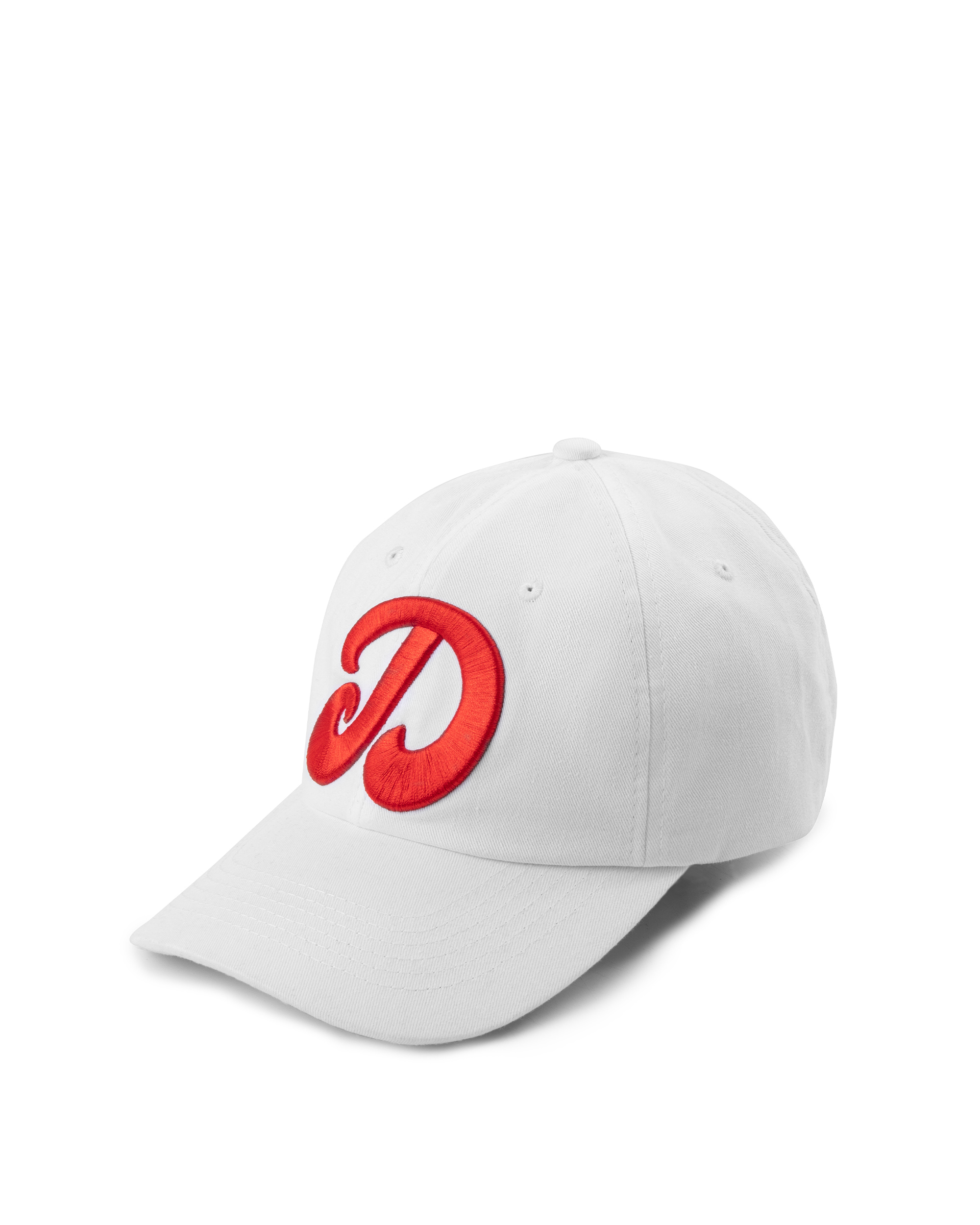 Dico D Logo Baseball Cap - White
