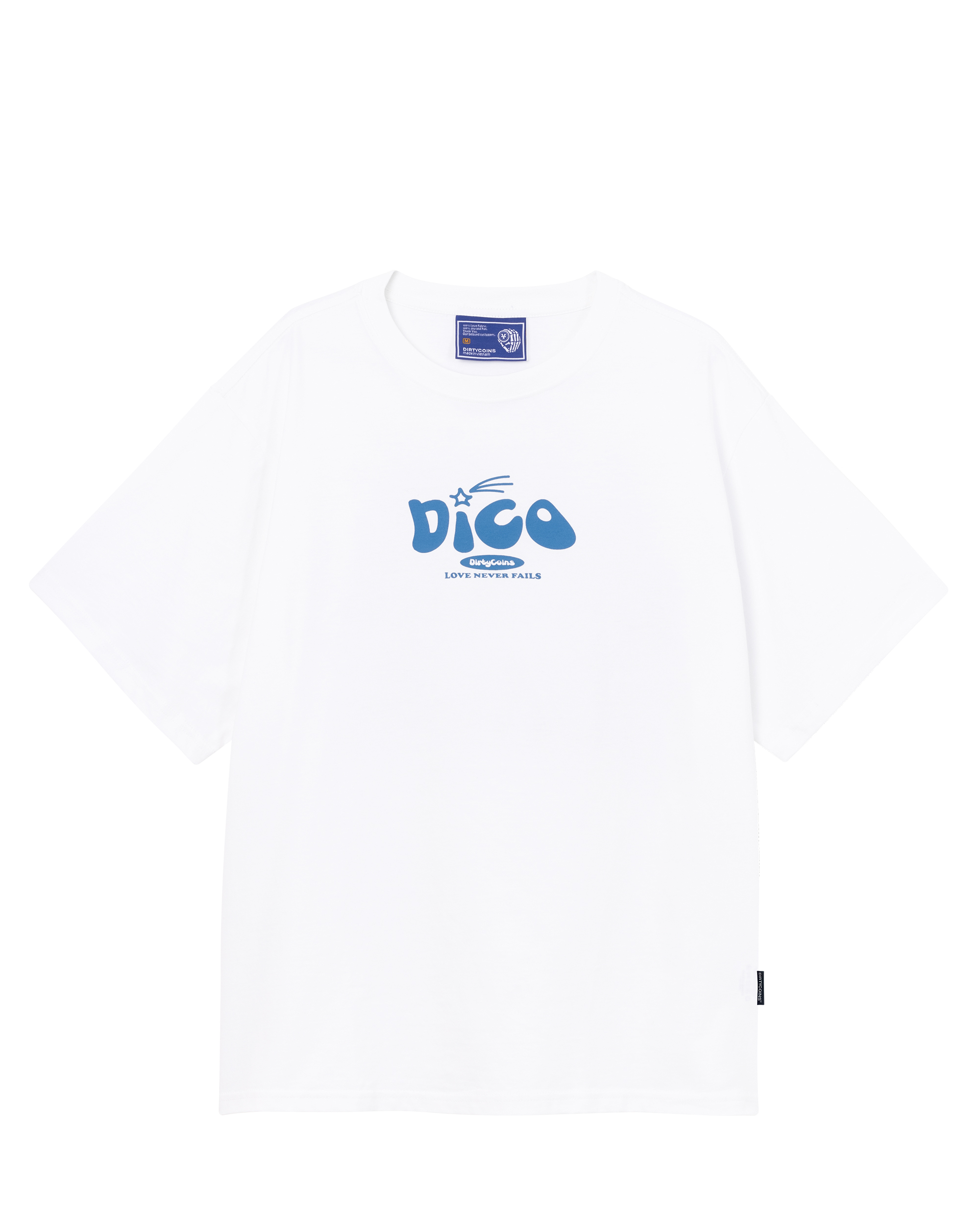 Dico Love Never Fails T-shirt - White