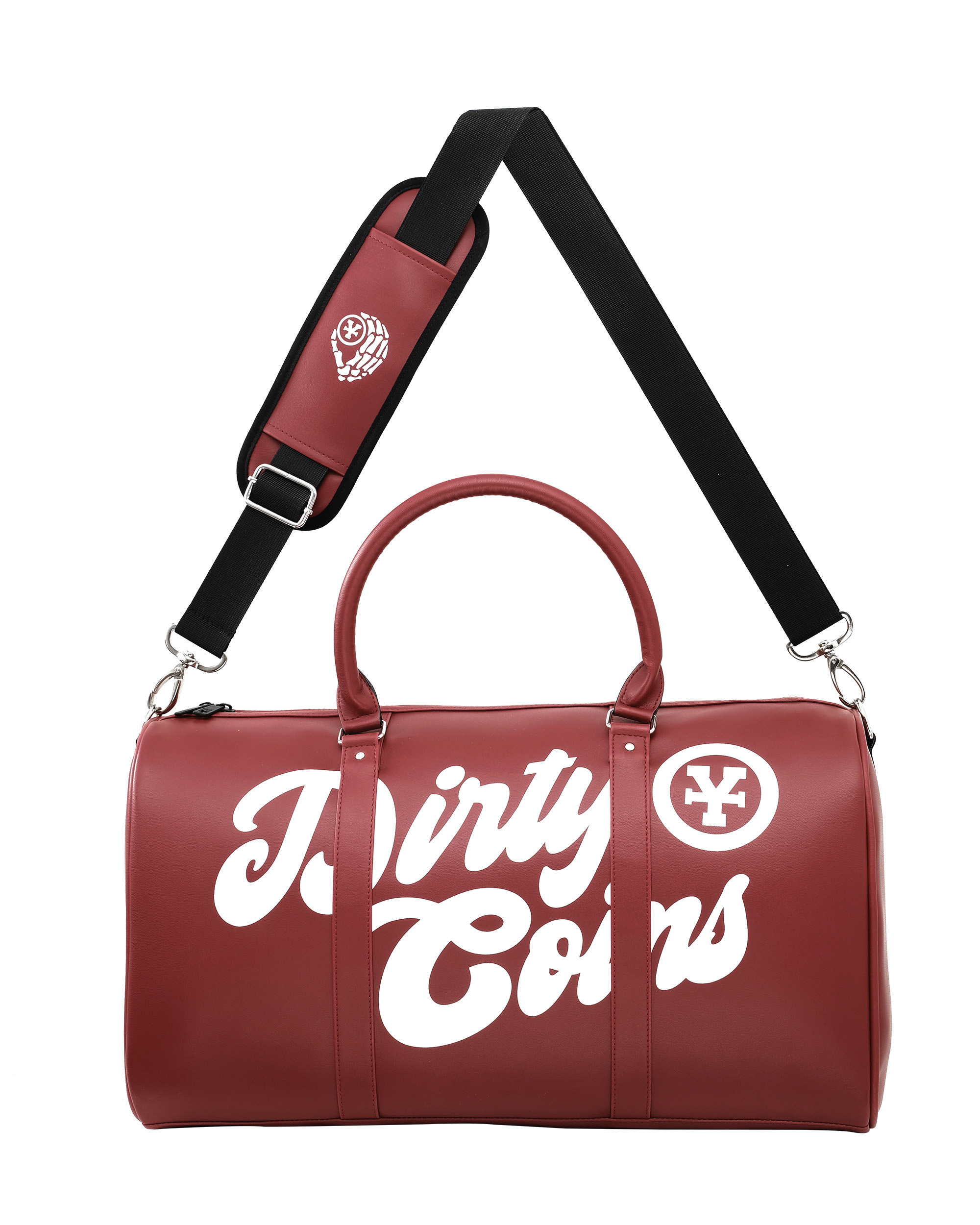 DirtyCoins Logo Bowler Bag - Red