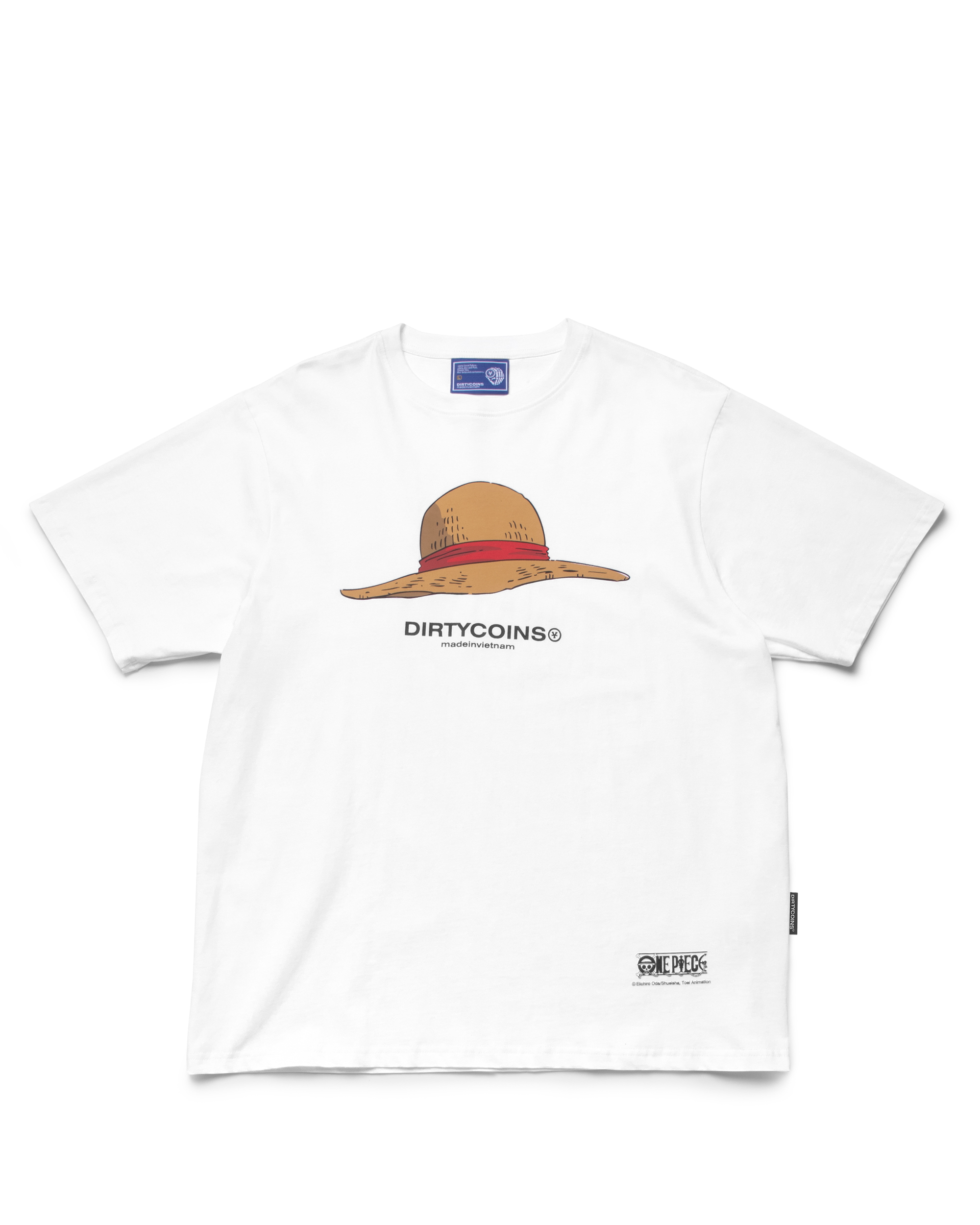 DC x OP Straw Hat T-shirt - White