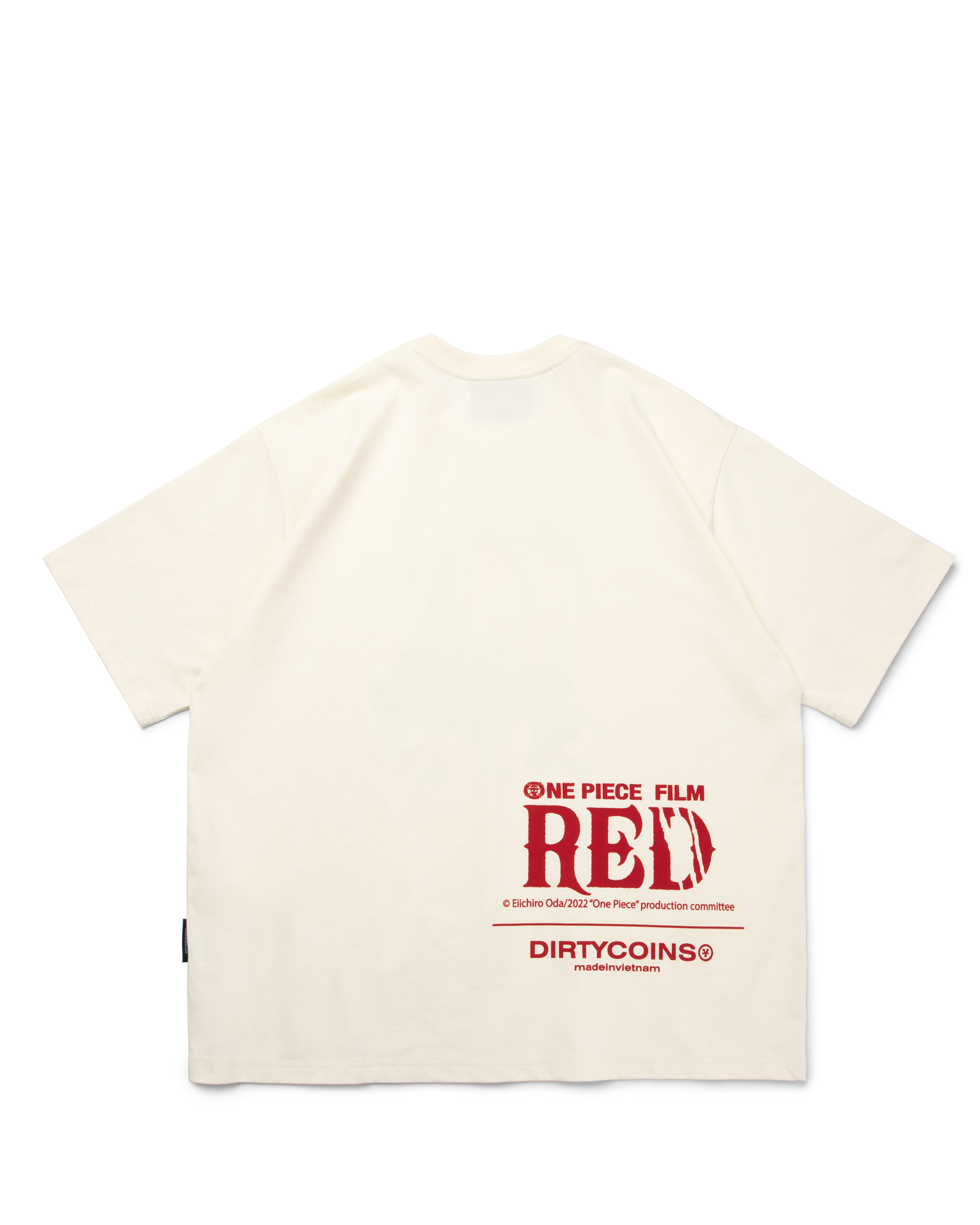 DC x OPF:R Luffy T-shirt - Cream