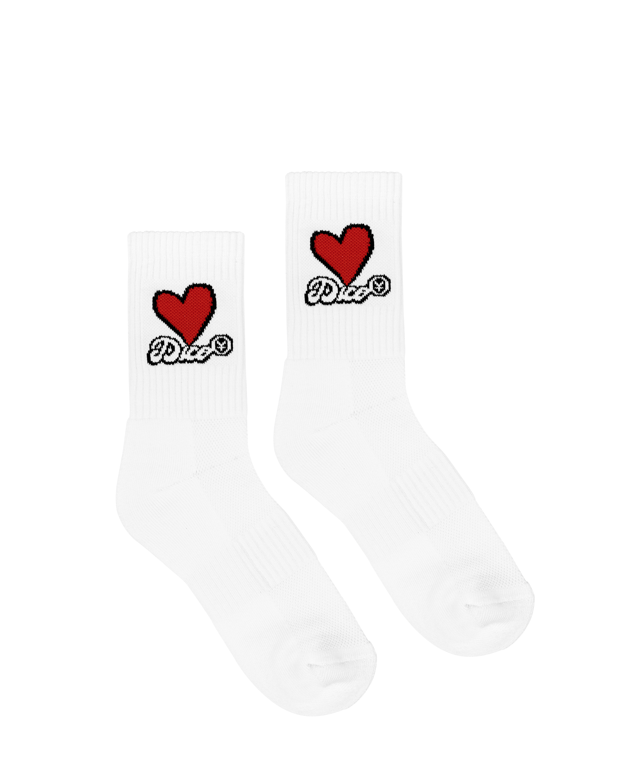 Dico Love Socks - Red/White