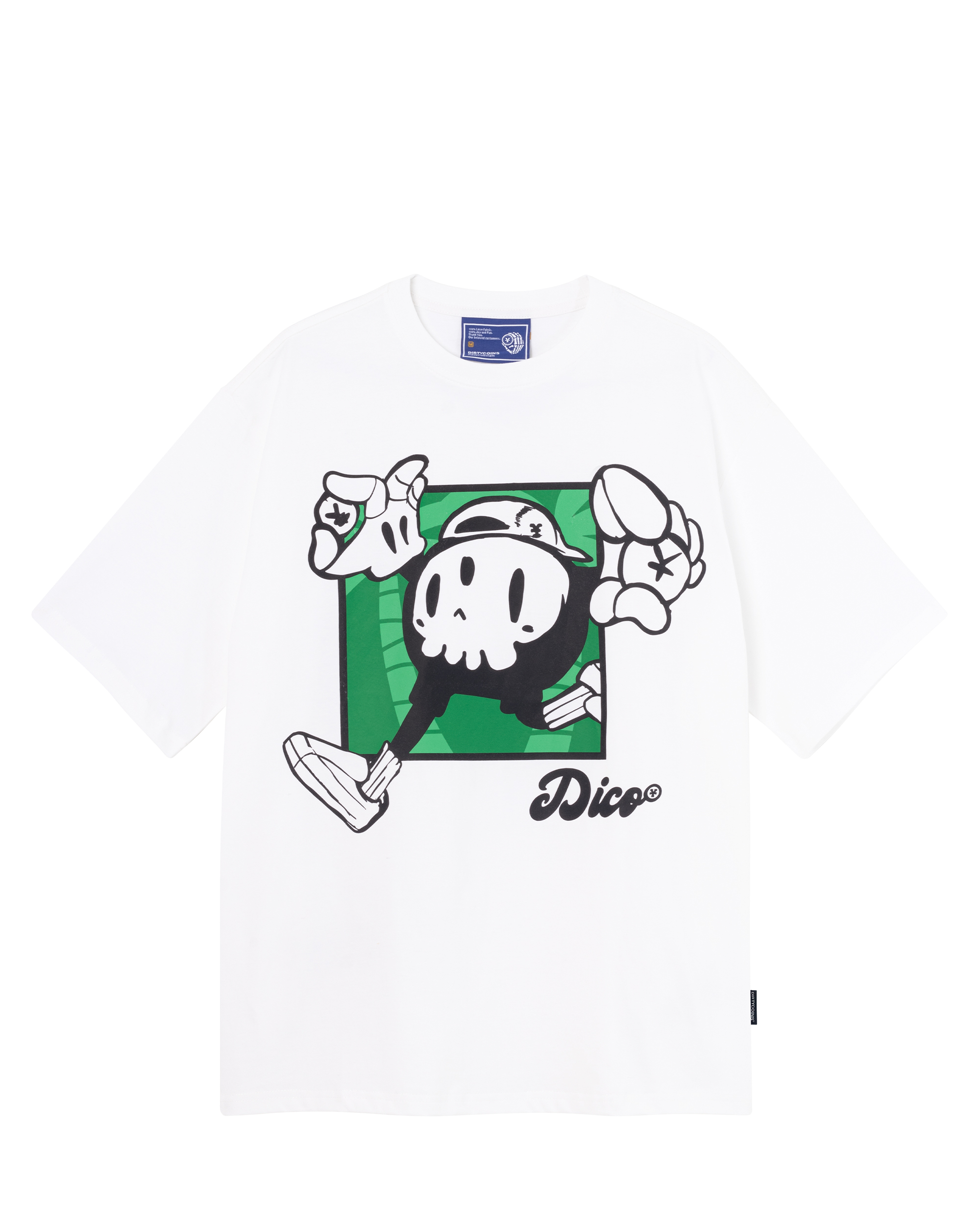 Dico Junior Print T-shirt - White
