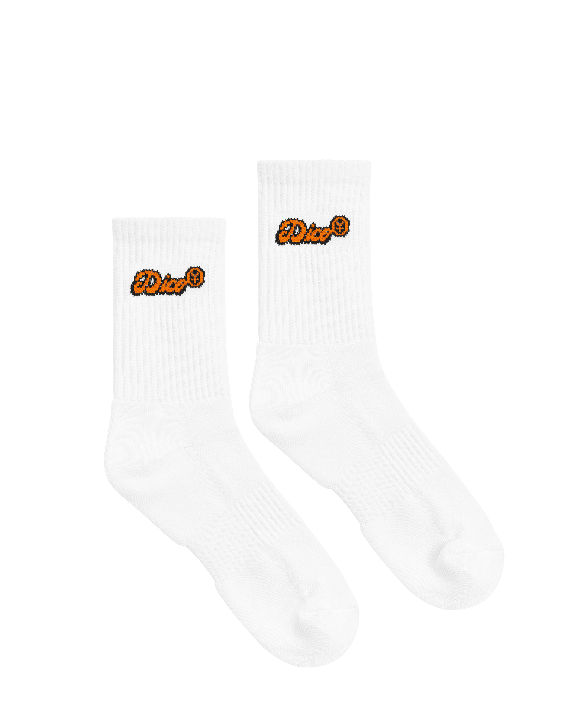 Dico Comfy Socks - Orange/White - Pack of 3