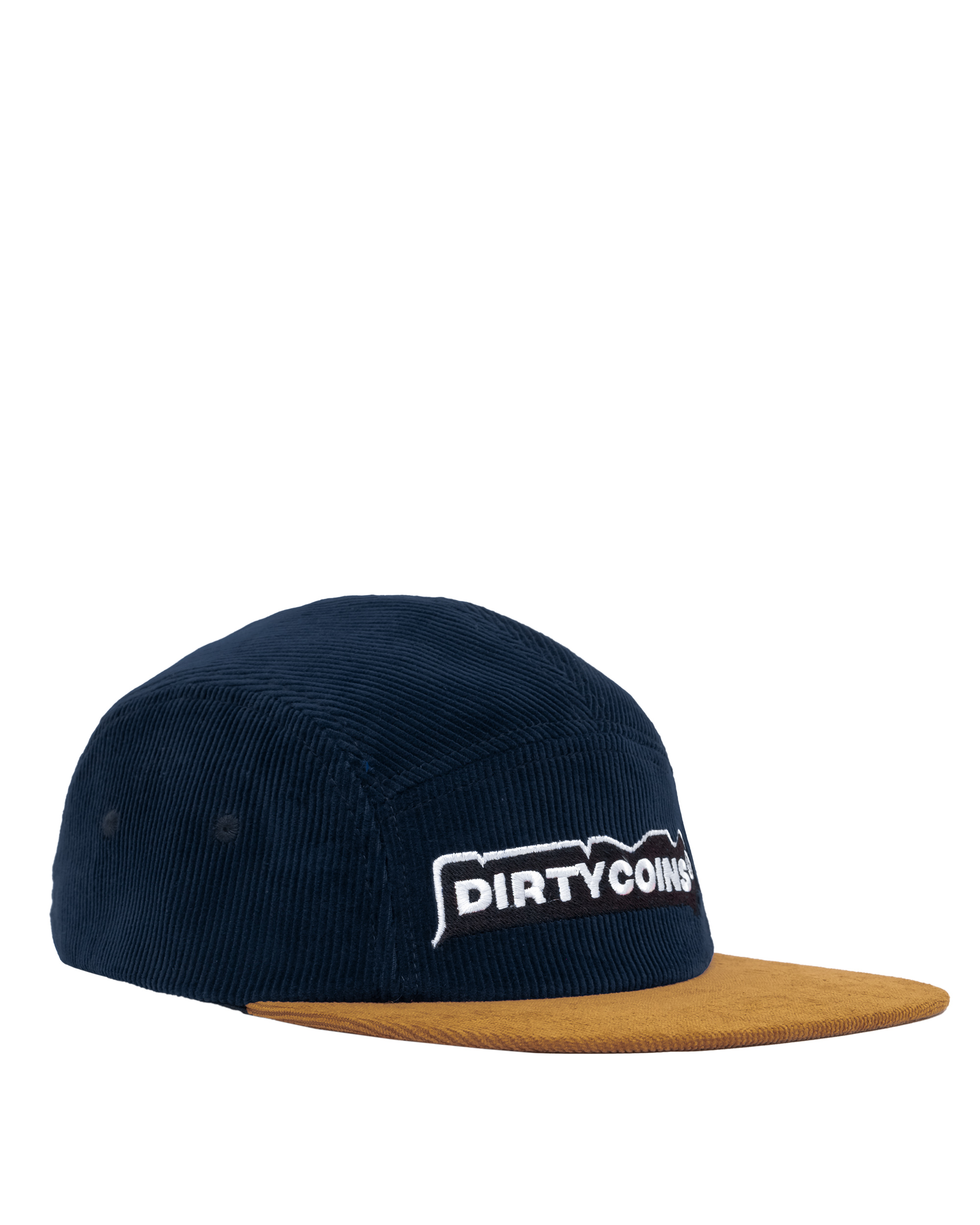 DirtyCoins Corduroy 5 Panels Cap - Blue