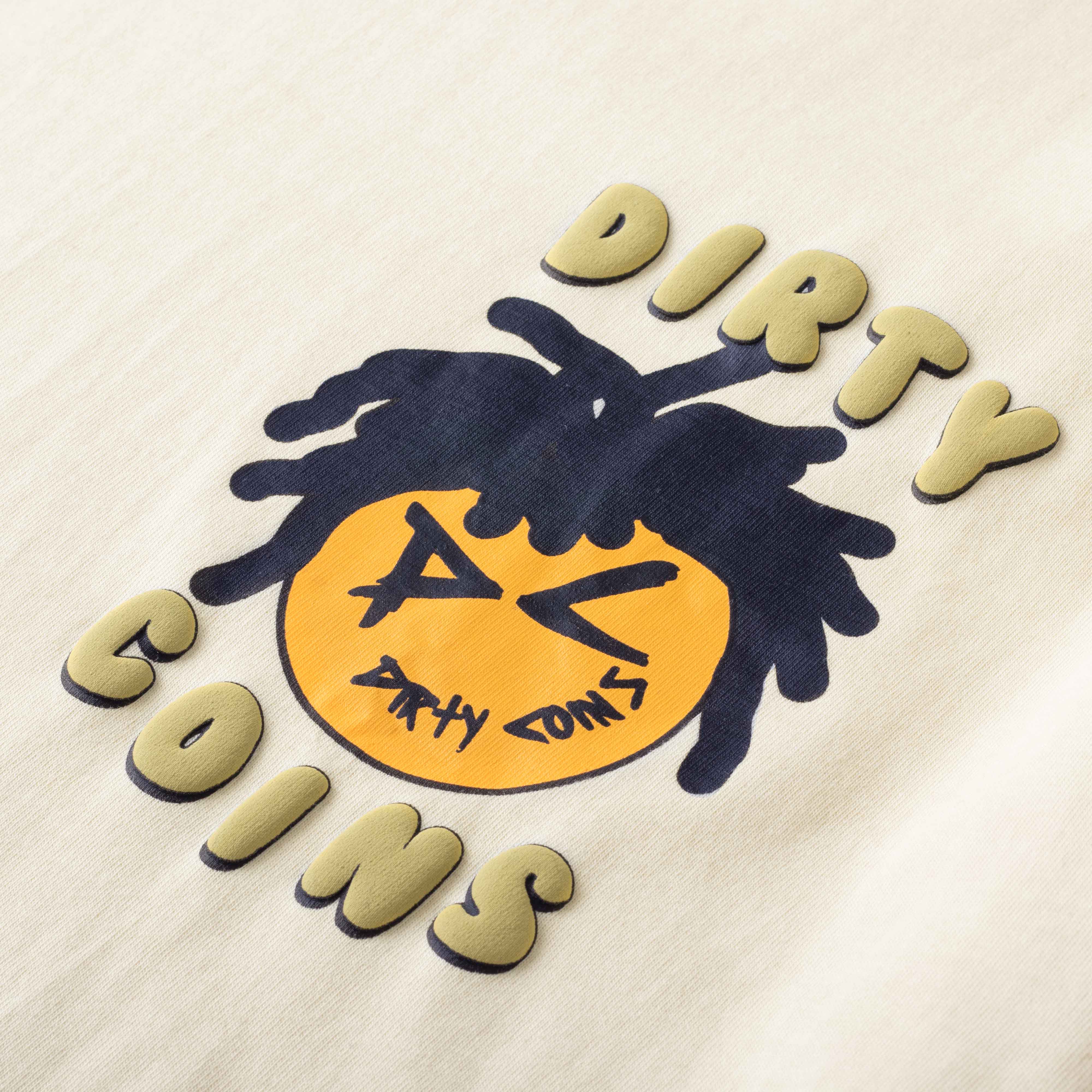 DirtyCoins x LilWuyn Hiphop T-Shirt - Cream White
