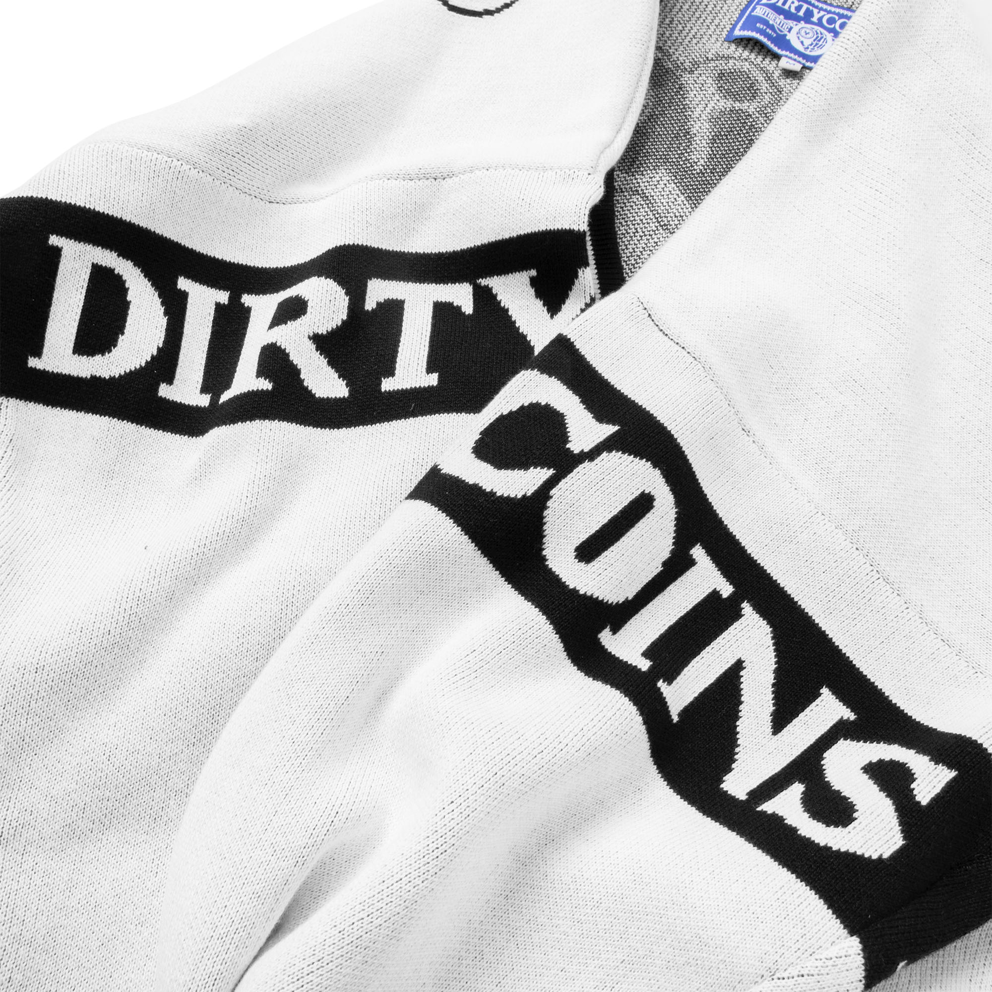 DirtyCoins JP Knit Cardigan - White
