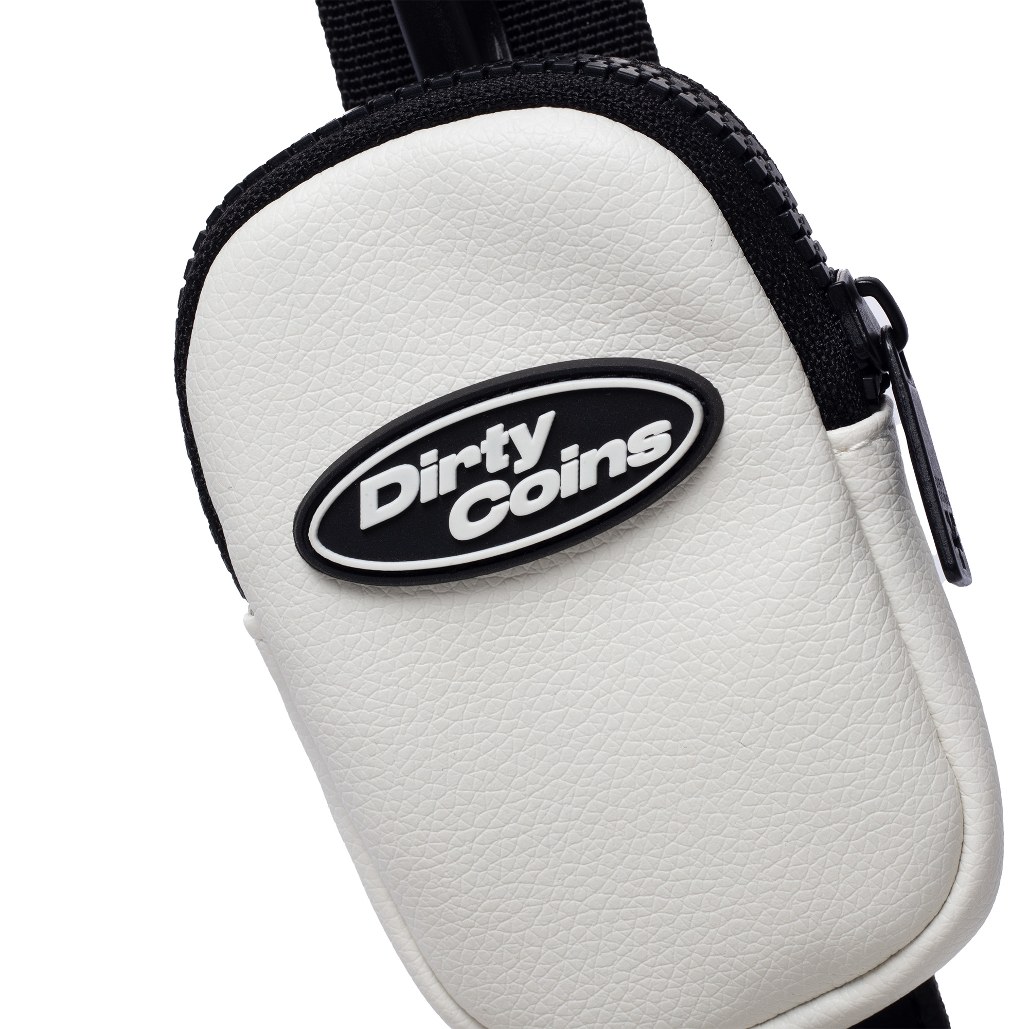 DirtyCoins Logo Crossbody Bag - Cream