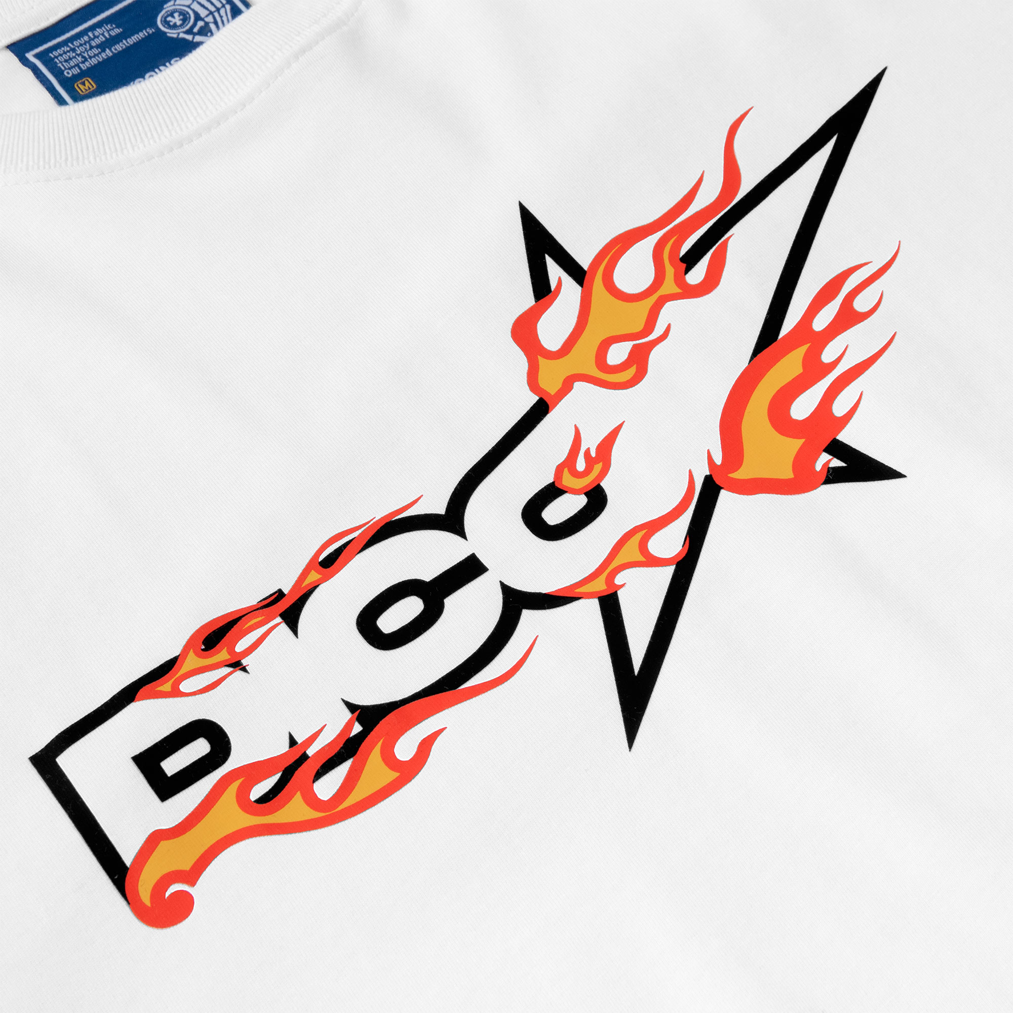 Dico Star Fire T-shirt - White