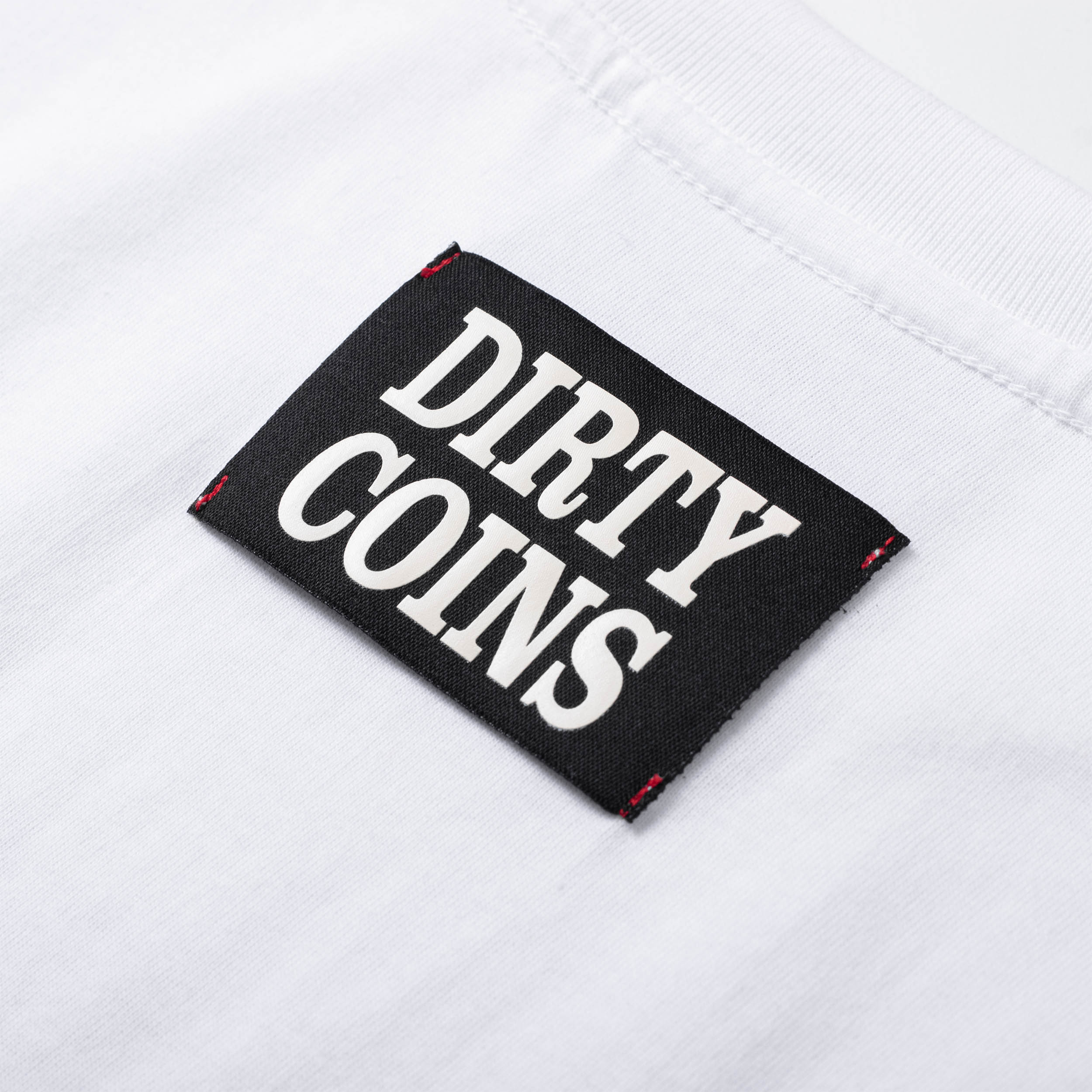 DirtyCoins x LilWuyn ABCDE T-Shirt - White
