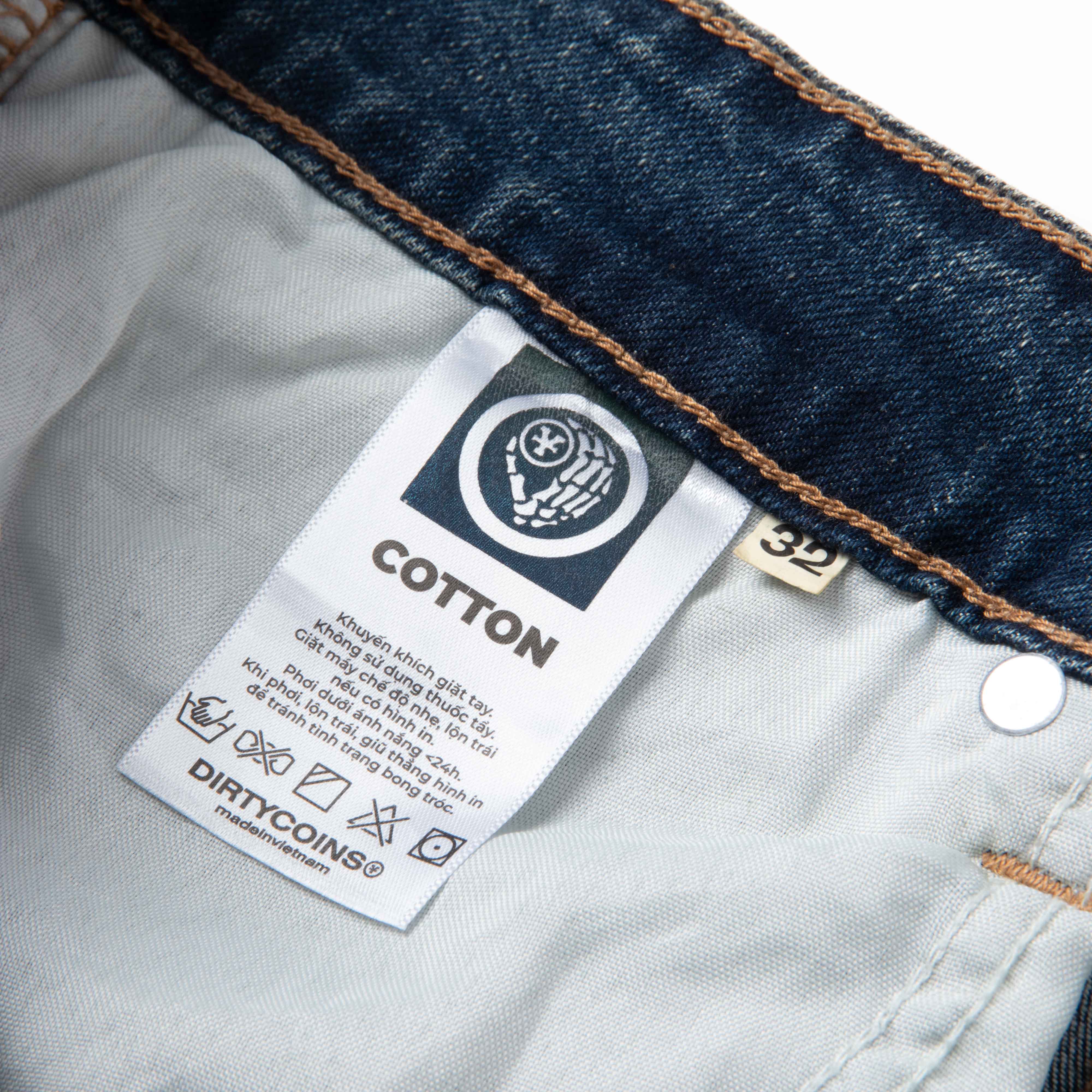 DirtyCoins Comfy Essential Jeans - Moss Blue