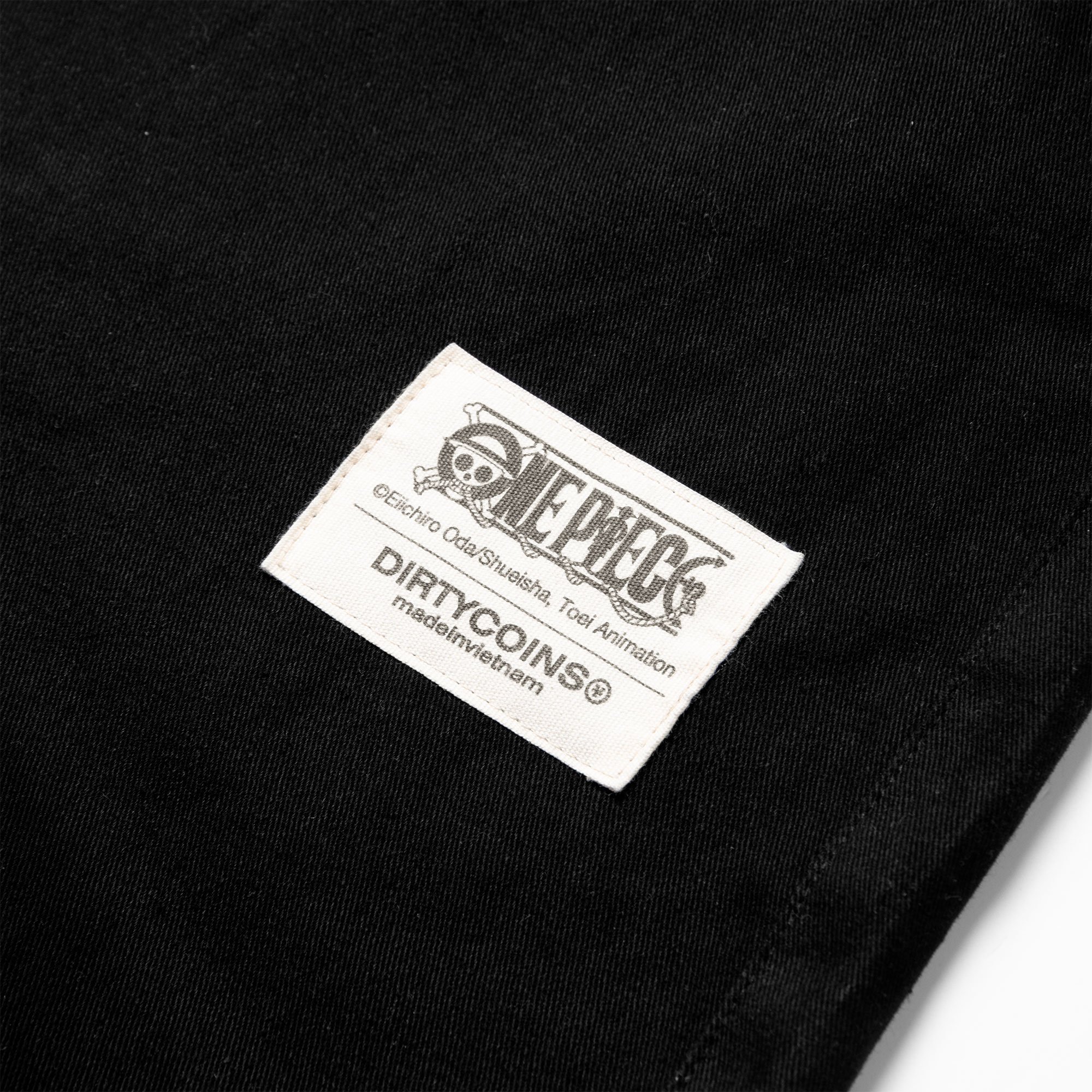 DC x OP Logo Print Khaki Pants - Black