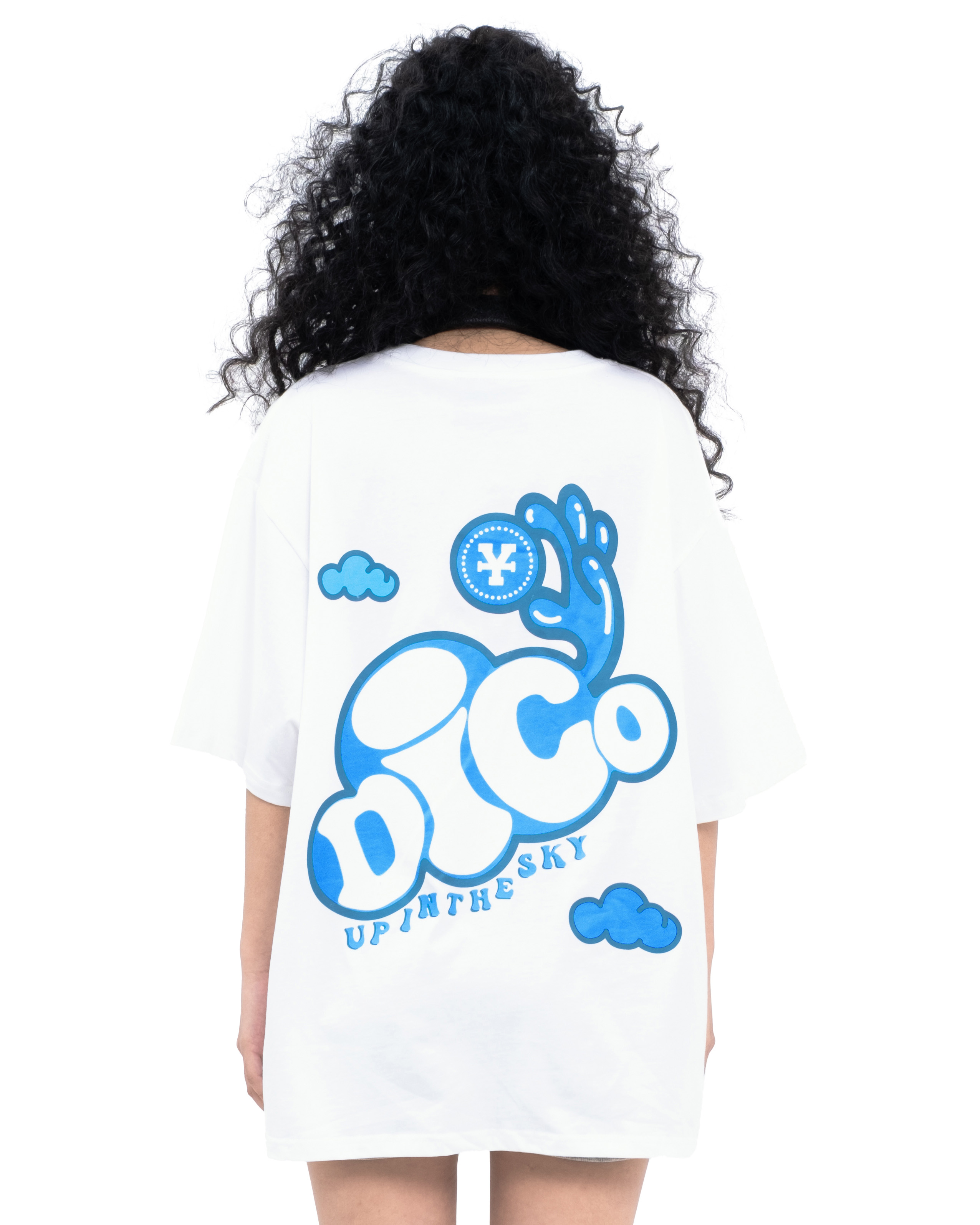 DirtyCoins Up In The Sky T-shirt - White
