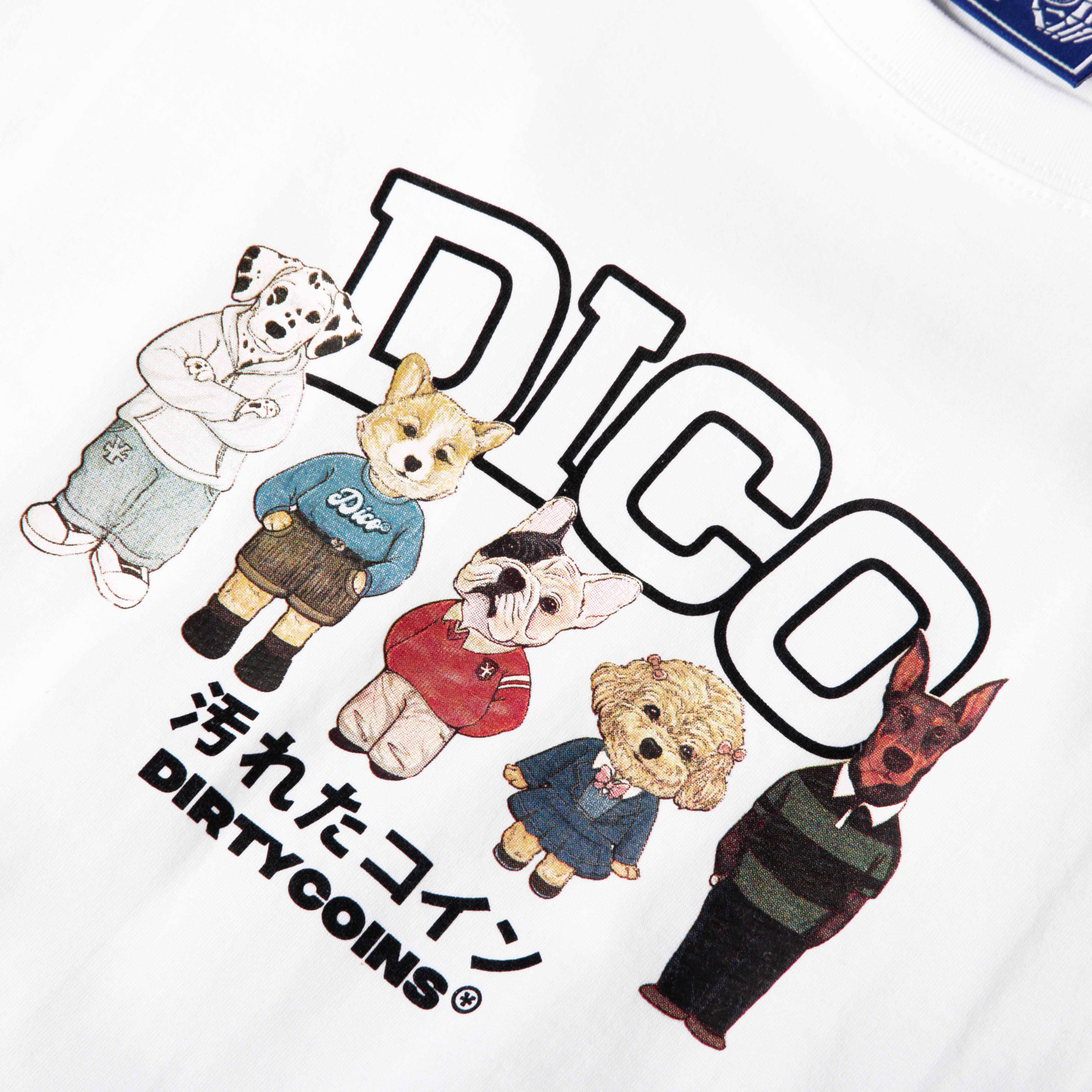 Dico Puppies Hangouts T-shirt - White