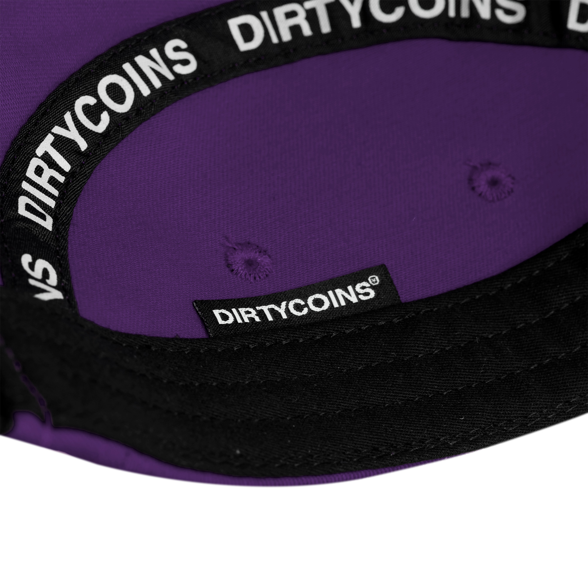 DirtyCoins 5 Panels Cap - Purple