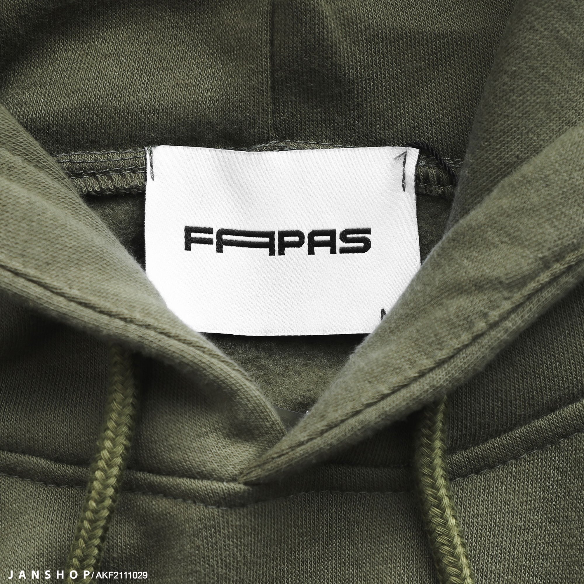 FAPAS SIGN RELAXED HOODIE