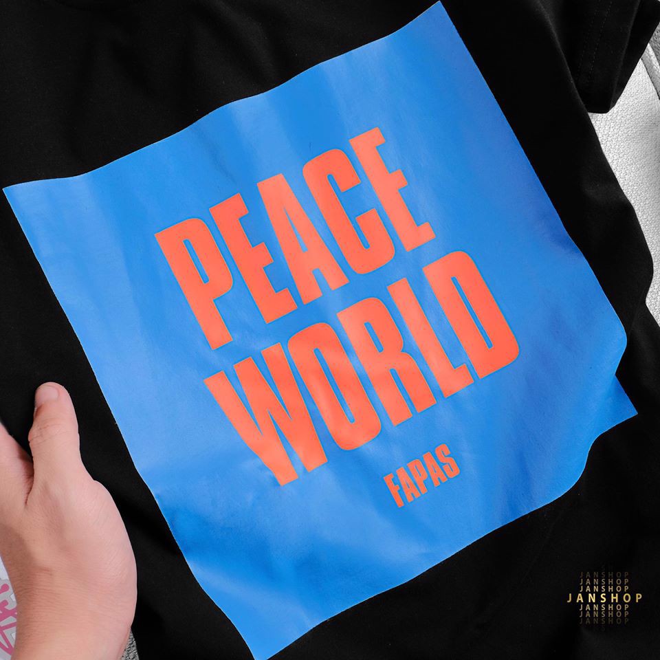 ÁO THUN FAPAS PEACE WORLD