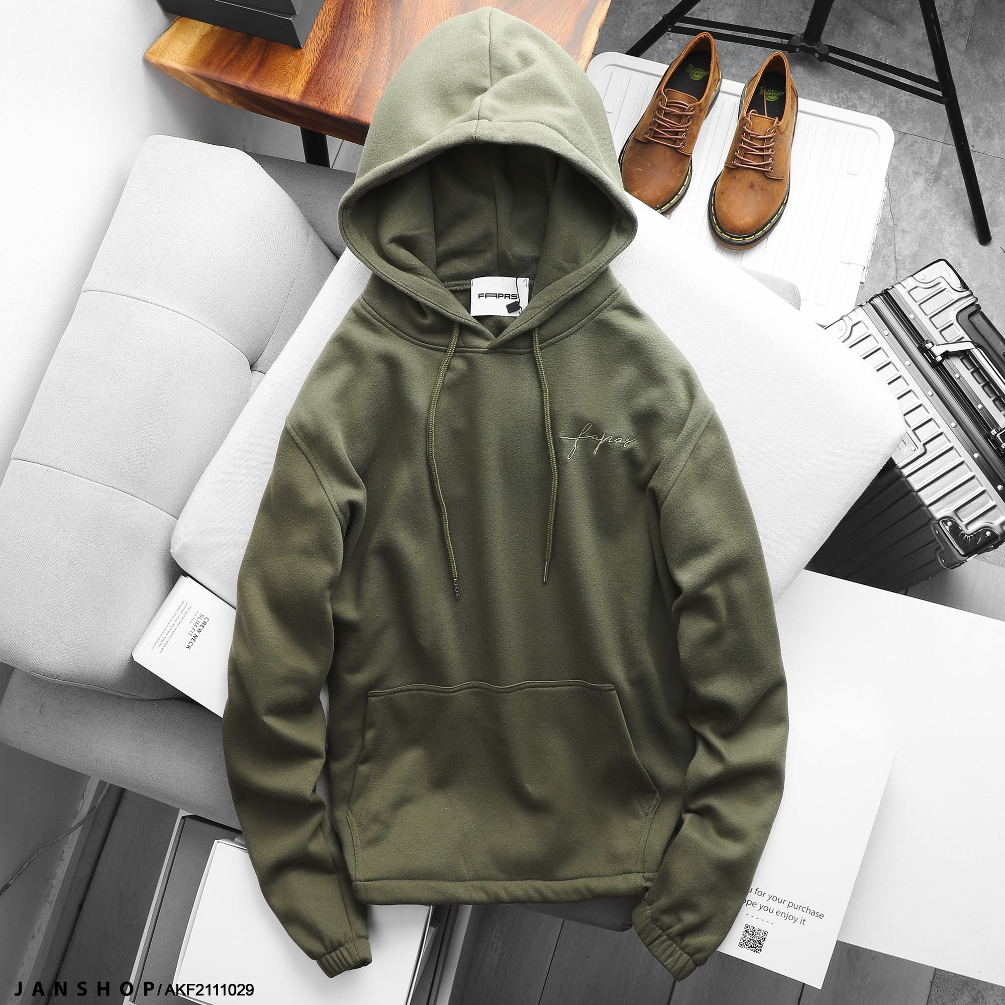 FAPAS SIGN RELAXED HOODIE
