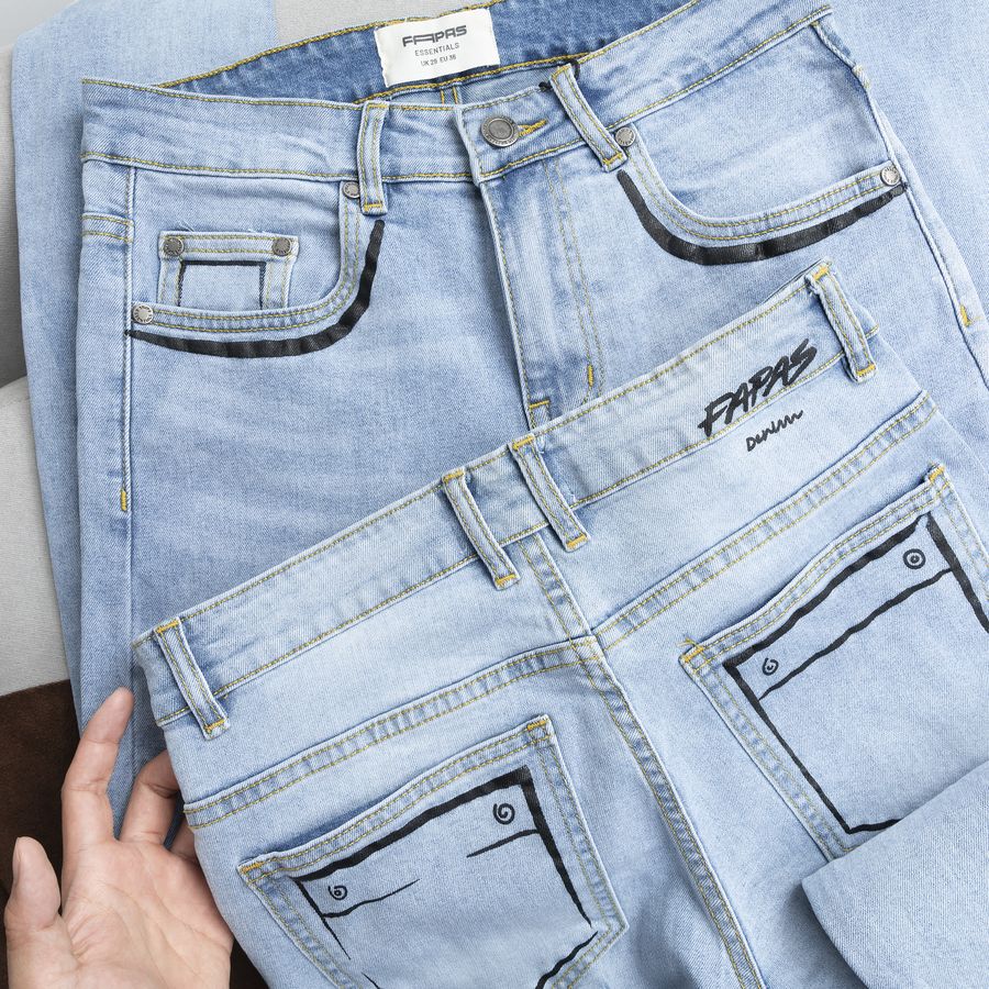 Quần Jeans Skinny Pocket