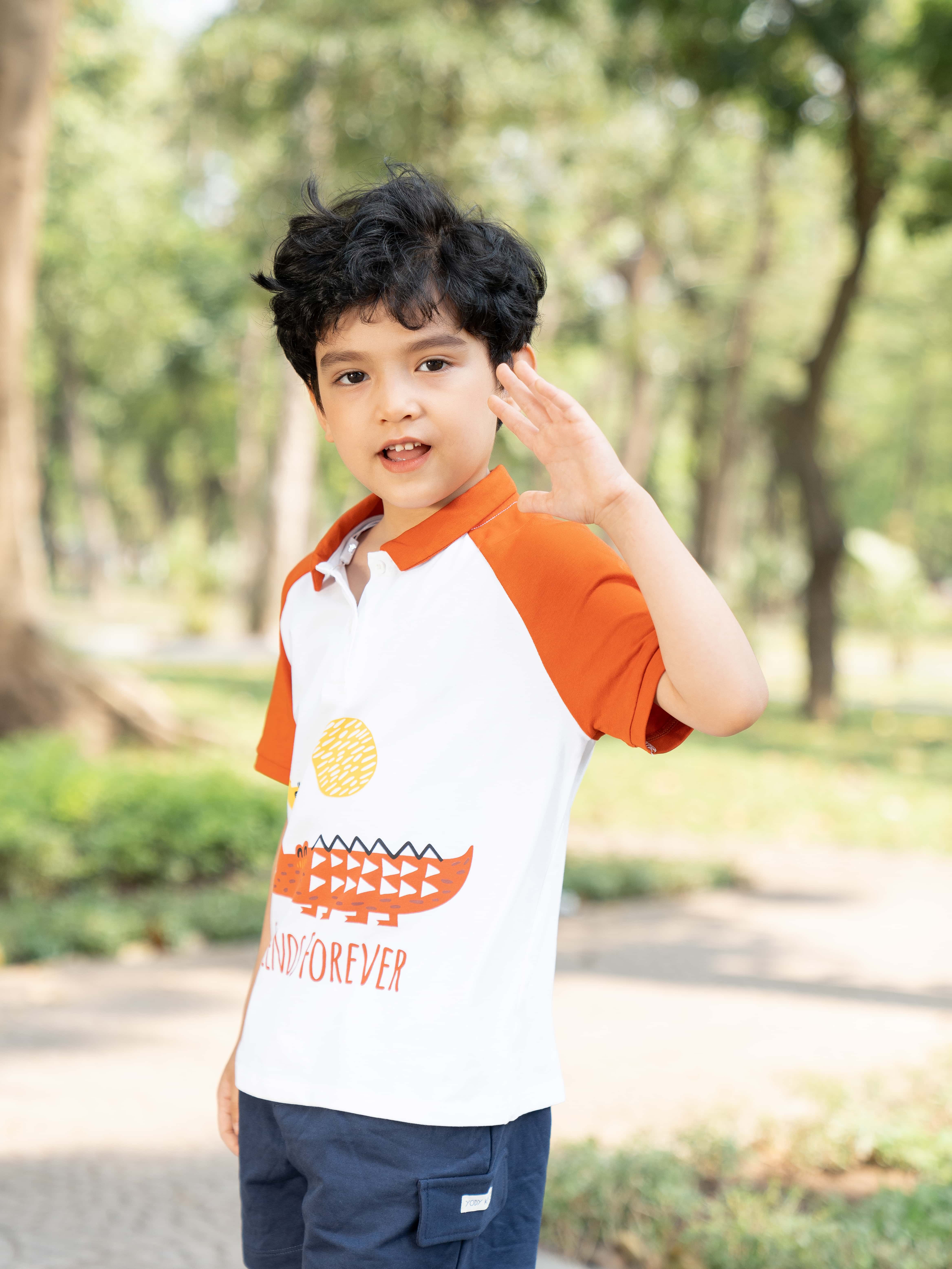 Polo Kid in cá sấu